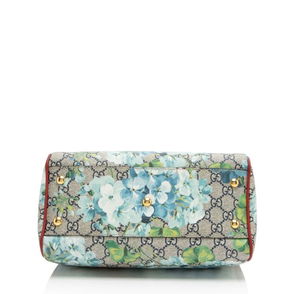 Gucci GG Supreme Blooms Small Satchel - Picture 4 of 14